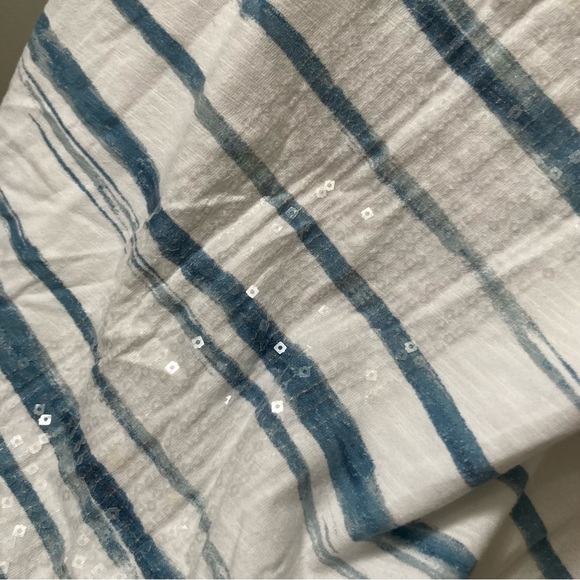 Coldwater Creek Sequined Striped Tank - Picture 3 of 5